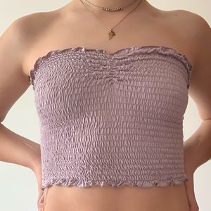 Pink/Purple ‘Scrunch’ Tube Top